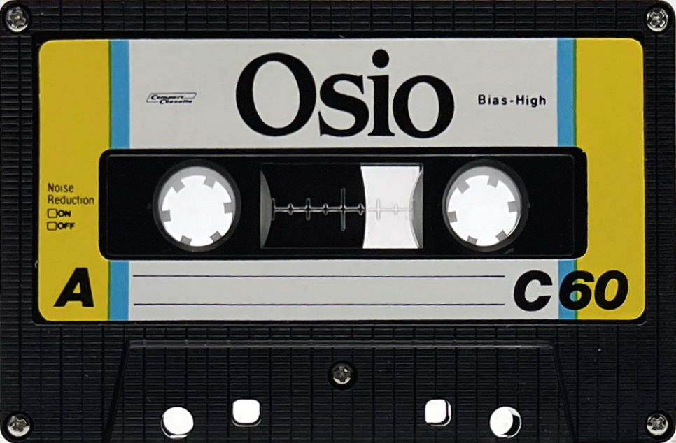 Compact Cassette Osio 60 Type II Chrome Unknown Country