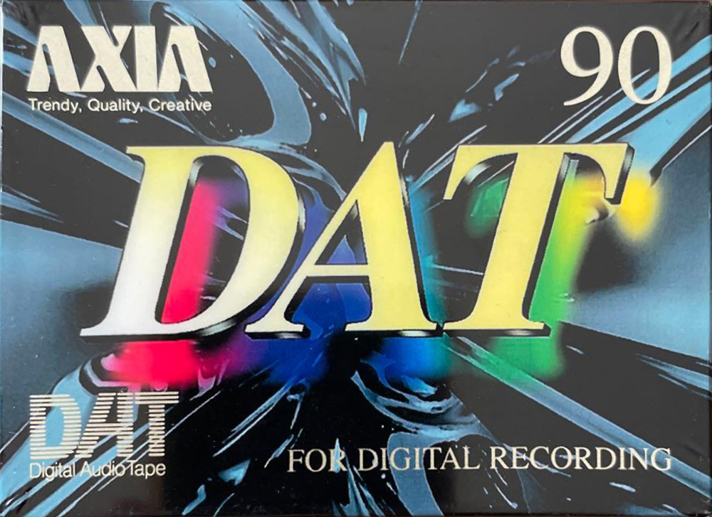 Digital Audio Tape AXIA 90 Type IV Metal 1994 Japan