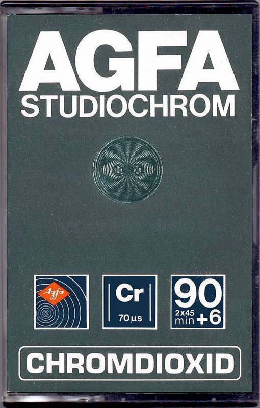 Compact Cassette: AGFA  - Studiochrom 90+6