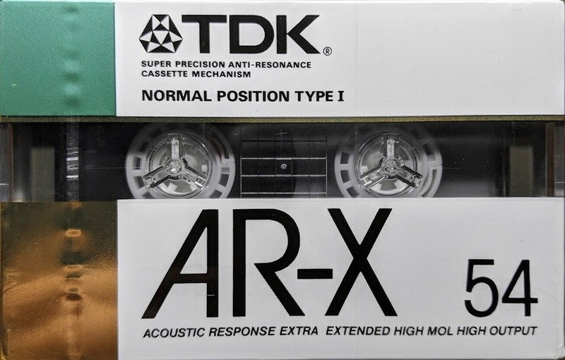 Compact Cassette: TDK  - AR-X 54