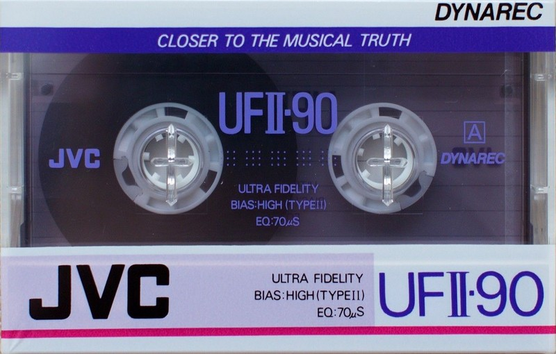 Compact Cassette:  JVC - UFII 90