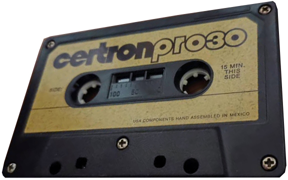 Compact Cassette Certron Pro 30 Type I Normal 1971 USA
