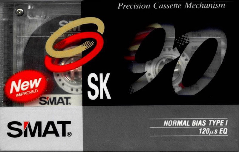 Compact Cassette Smat SK 90 Type I Normal 1988 Europe