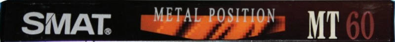 Compact Cassette Smat MT 60 Type IV Metal 1995 South Korea