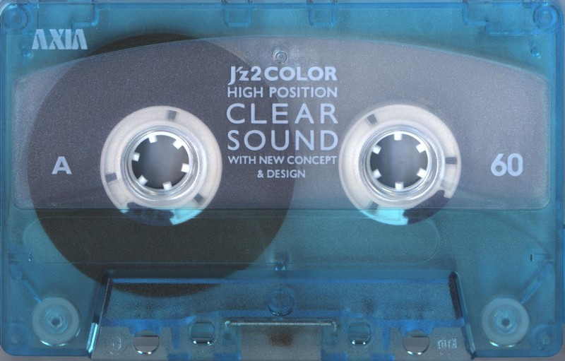 Compact Cassette AXIA J`z 2 Color 60 "JZ2J 60" Type II Chrome 2000 Japan