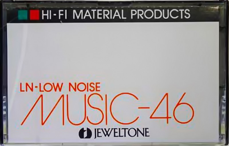 Compact Cassette Nagaoka Jeweltone 46 Type I Normal 1979 Japan