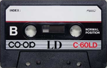 Compact Cassette CO-OP LD 60 Type I Normal 1978 Japan