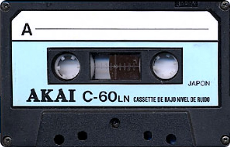 Compact Cassette Akai LN 60 "PJ-41" Type I Normal Brazil