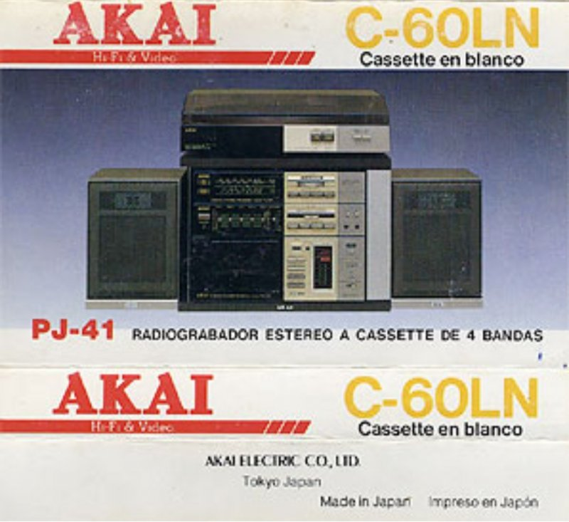 Compact Cassette: Mitsubishi Akai - LN 60