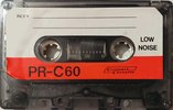 Compact Cassette Super Sound 60 "PR-C60" Type I Normal Unknown Country