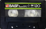 Compact Cassette BASF Super LH I 120 "SLHI" Type I Normal 1978 Japan