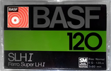 Compact Cassette BASF Super LH I 120 "SLHI" Type I Normal 1978 Japan