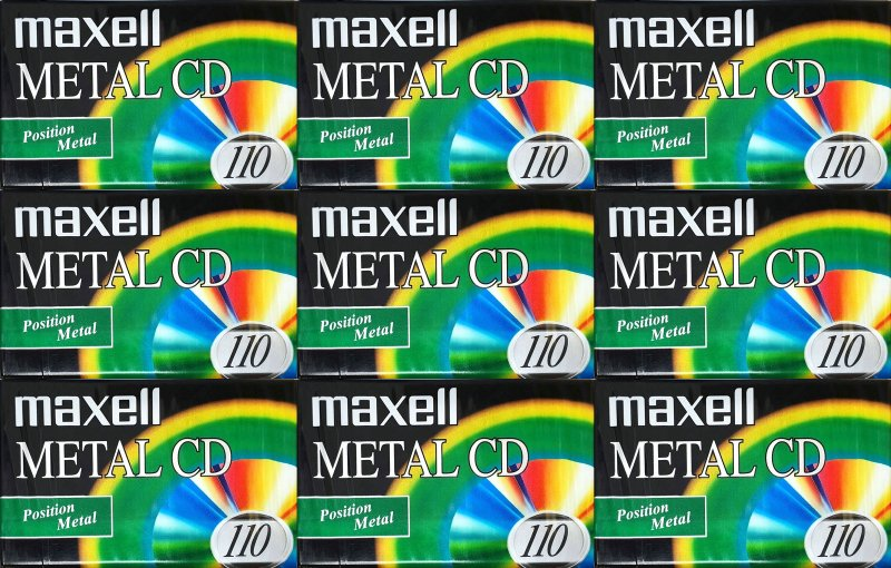 Compact Cassette: Maxell / Hitachi Maxell - Metal CD 110