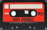 Compact Cassette ICM HIFI Ferro 60 Type I Normal 1978 Europe