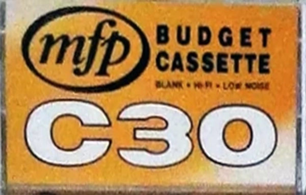 Compact Cassette mfp / Music For Pleasure Budget 30 Type I Normal Australia
