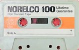 Compact Cassette Norelco 100 60 Type I Normal 1971 USA