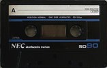 Compact Cassette NEC SD 90 Type I Normal Japan