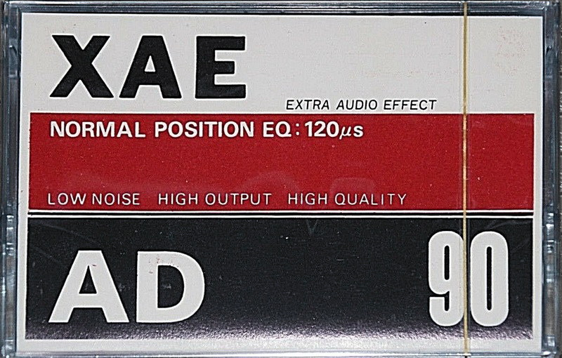 Compact Cassette XAE 90 Type I Normal Taiwan
