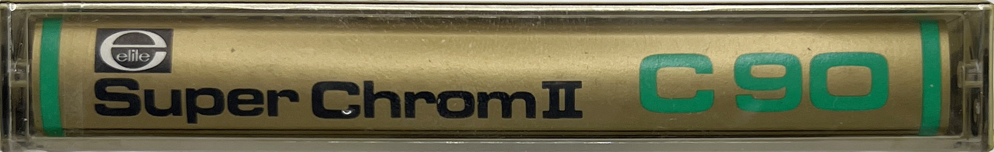 Compact Cassette Elite 90 Type II Chrome 1982 Germany