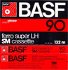 Compact Cassette BASF Ferro Super LH 90 "Oval Window" Type I Normal 1978 Germany