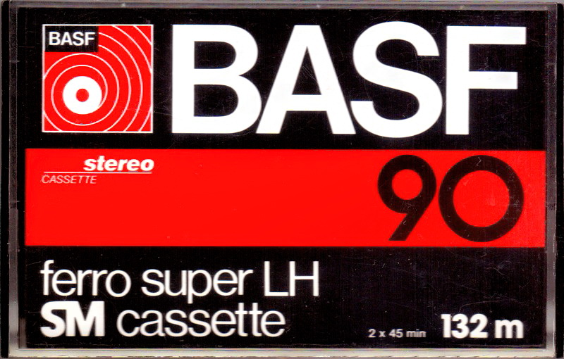 Compact Cassette: BASF  - Ferro Super LH 90