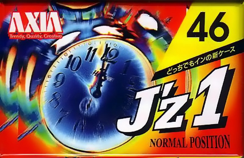 Compact Cassette AXIA J`z 1 46 "JZ1G 46" Type I Normal 1997 Japan