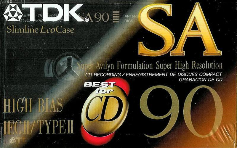 Compact Cassette: TDK  - SA 90