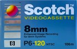 Video8, Hi8, Digital8 Scotch 120 Type IV Metal 1991 USA