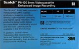 Video8, Hi8, Digital8 Scotch 120 Type IV Metal 1991 USA