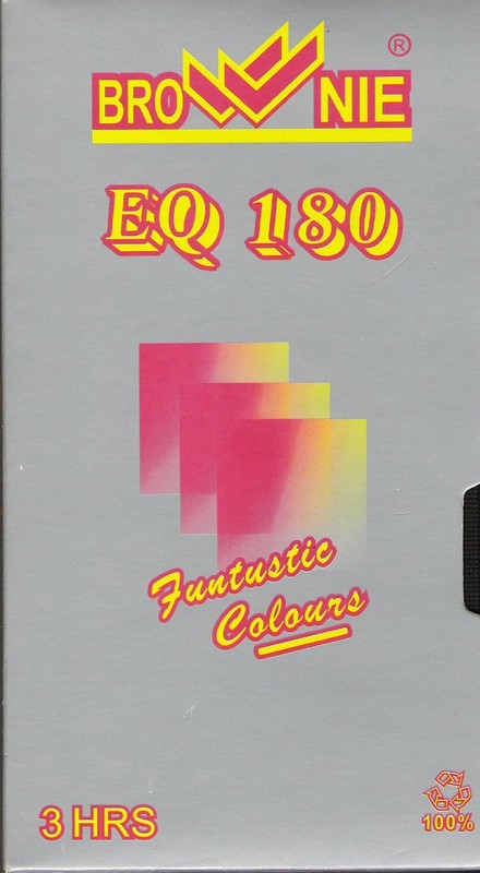VHS, Video Home System Brownie EQ 180 Type II Chrome 2002 East Europe