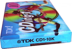 Compact Cassette TDK CDing 1 10 "CD1-10K" Type I Normal 1997 Japan