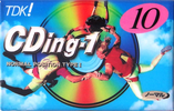 Compact Cassette TDK CDing 1 10 "CD1-10K" Type I Normal 1997 Japan