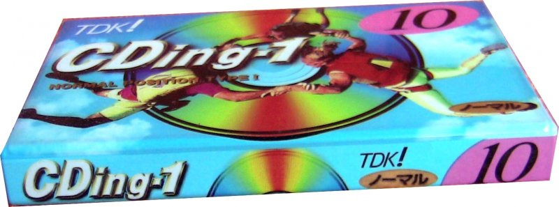 Compact Cassette TDK CDing 1 10 "CD1-10K" Type I Normal 1997 Japan