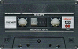 Compact Cassette Maxell MX 60 Type IV Metal 1980 Japan