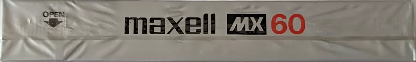 Compact Cassette Maxell MX 60 Type IV Metal 1980 Japan