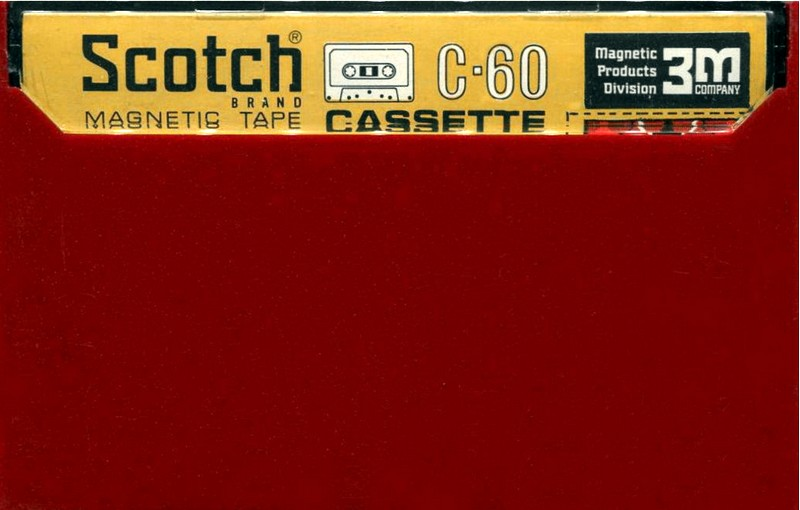 Compact Cassette Scotch Dynarange 60 Type I Normal 1970 USA