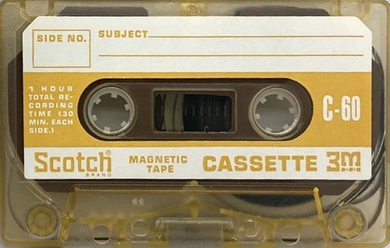 Compact Cassette Scotch Dynarange 60 Type I Normal 1970 USA