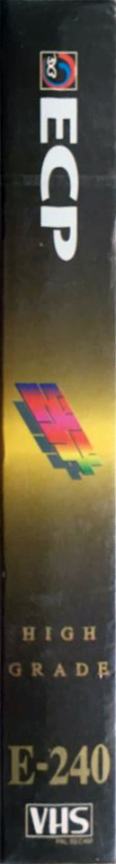 VHS, Video Home System ECP 240 Type II Chrome 1995 Russia