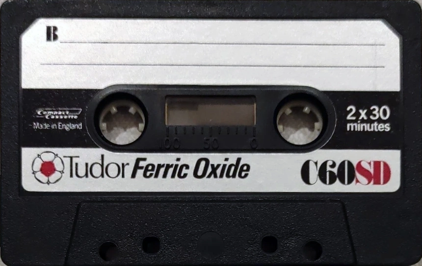 Compact Cassette Tudor Photographic SD 60 Type I Normal UK