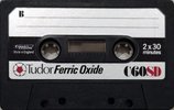 Compact Cassette Tudor Photographic SD 60 Type I Normal UK