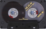 Compact Cassette AGFA HR-XS 90 Type I Normal 1989 Europe