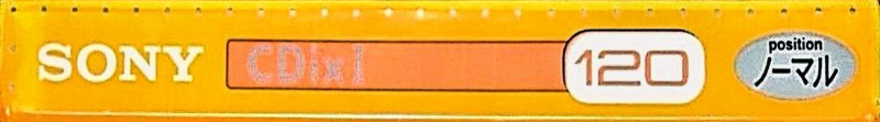 Compact Cassette Sony CDix I 120 "C120CDX1L" Type I Normal 2001 Japan