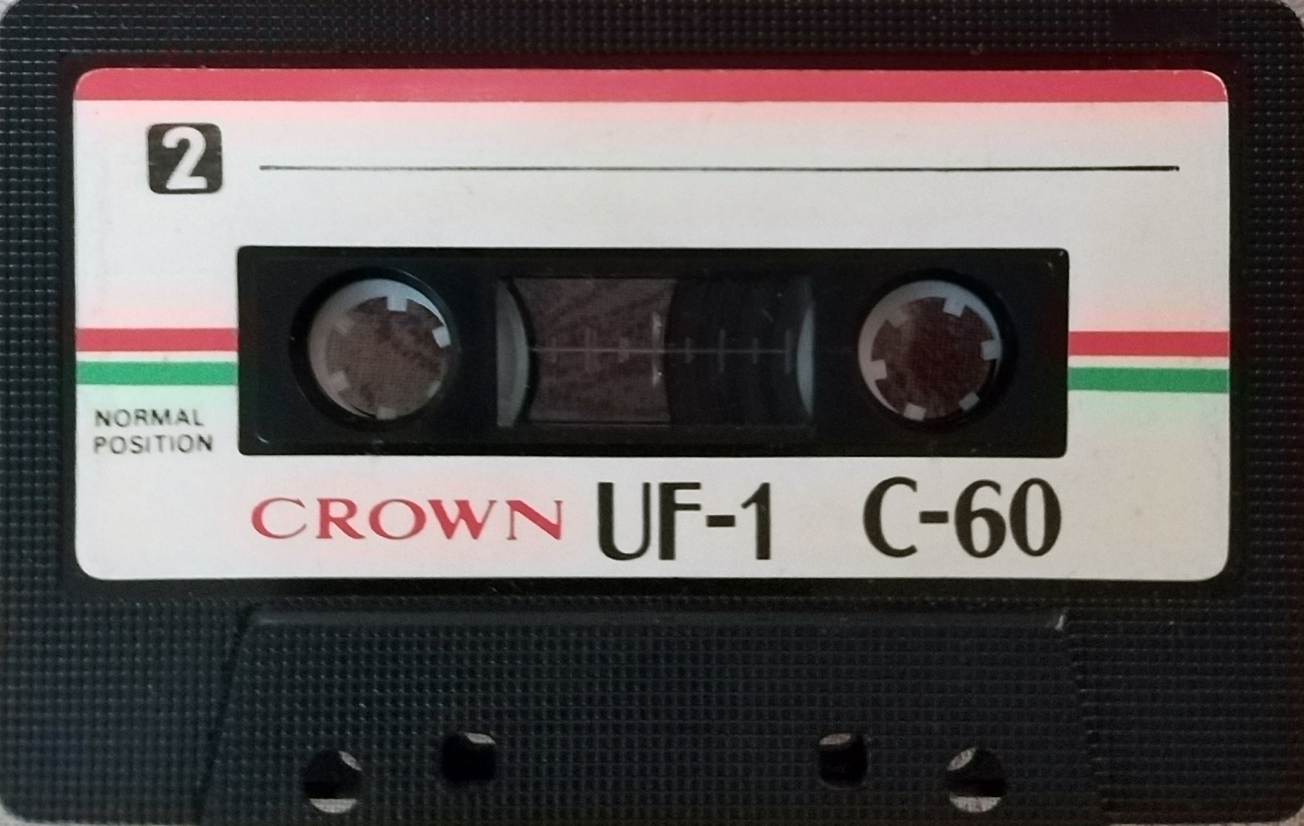 Compact Cassette Crown / Crown Radio Corporation UF-1 60 Type I Normal Unknown Country