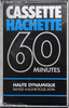 Compact Cassette Hachette Haute Dynamique 60 Type I Normal 1983 France