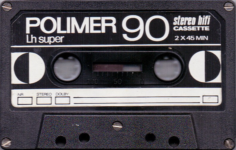 Compact Cassette Polimer LH Super 90 Type I Normal 1979 Hungary