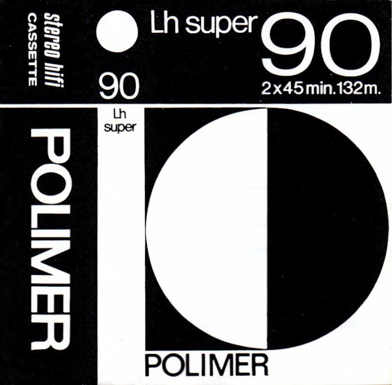 Compact Cassette Polimer LH Super 90 Type I Normal 1979 Hungary