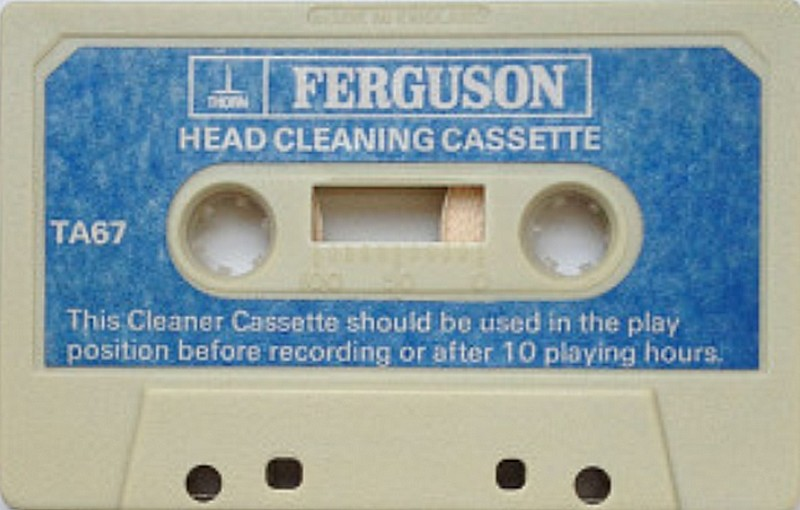 Compact Cassette Ferguson "TA 67" Cleaning Cassette USA