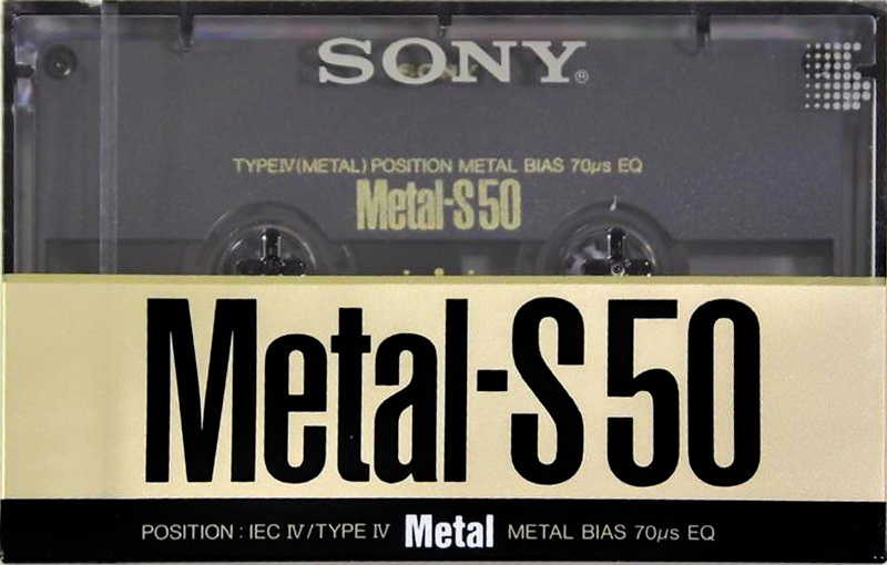 Compact Cassette: Sony  - Metal-S 50