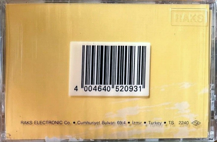 Compact Cassette RAKS Raks `n Roll 60 Type I Normal 1996 Europe