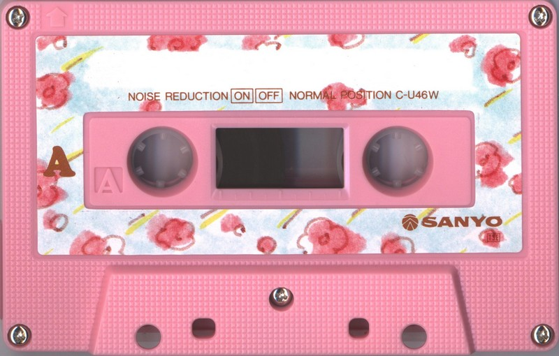 Compact Cassette Sanyo Flowers 46 "Flower Rain C-U46W(R)" Type I Normal 1986 Japan